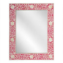 Vivienne 24 in. W x 30 in. H Rectangular Bone Inlay Wall Mirror by Butler Specialty Company