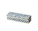 Amanda 12 in. W Rectangular Bone Inlay Storage Box by Butler Specialty Company