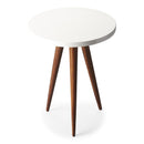 Carlsbad 15.75 in. W Round Wood Contemporary Single Piece Bunching Side Table by Butler Specialty Company