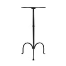 Founders 11.5 in. W Round Griege Iron Small Pedestal Side Table by Butler Specialty Company