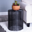 Renwick 14.25 in. W Round Iron Cage Side Table by Butler Specialty Company