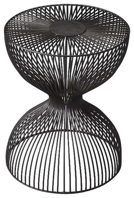 Nicholas 14 in. W Round Metal Side Table by Butler Specialty Company