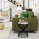 Nicholas 14 in. W Round Metal Side Table by Butler Specialty Company