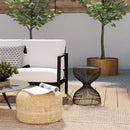 Nicola 14 in. W Round Metal Outdoor Side Table by Butler Specialty Company