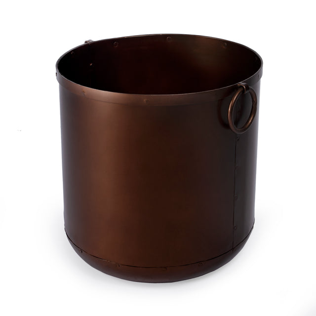 Erie 16 in. W x 16 in. H Round Indoor Copper Planter by Butler Specialty Company