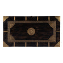 Nador Hand-Painted Brass Inlay Storage Trunk Coffee Table by Butler Specialty Company