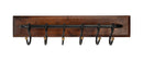 Glendo 23.5 in. W Rectangular Iron and Wood 6 Hook Wall Rack by Butler Specialty Company