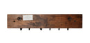 Glendo 23.5 in. W Rectangular Iron and Wood 6 Hook Wall Rack by Butler Specialty Company