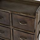 Cameron 23 in. W Rectangular Iron Industrial Chic 6 Drawer Accent Chest by Butler Specialty Company