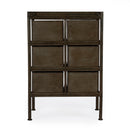 Cameron 23 in. W Rectangular Iron Industrial Chic 6 Drawer Accent Chest by Butler Specialty Company