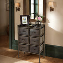 Cameron 23 in. W Rectangular Iron Industrial Chic 6 Drawer Accent Chest by Butler Specialty Company