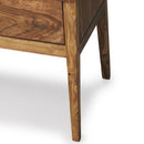 Stockholm 17 in. W Round Wood Modern 1 Drawer Side Table with Top Open Shelf by Butler Specialty Company
