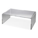 Crystal 38 in. W Rectangular Clear Acrylic Coffee Table by Butler Specialty Company