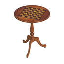 Colbert 22 in. W Round  Wood Pedestal Game/Accent Table by Butler Specialty Company