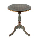 Colbert 22 in. W Round  Wood Pedestal Game/Accent Table by Butler Specialty Company