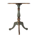 Colbert 22 in. W Round  Wood Pedestal Game/Accent Table by Butler Specialty Company