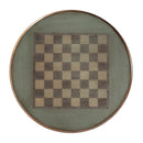 Colbert 22 in. W Round  Wood Pedestal Game/Accent Table by Butler Specialty Company