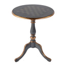 Colbert 22 in. W Round  Wood Pedestal Game/Accent Table by Butler Specialty Company