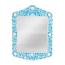 Vivienne 20 in. W x 28 in. H Bone Inlay Vertical Accent Wall Mirror by Butler Specialty Company