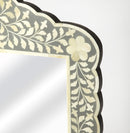 Vivienne 20 in. W x 28 in. H Bone Inlay Vertical Accent Wall Mirror by Butler Specialty Company