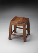 Hewett 16.5 in. W x 16.5 in. H Square Solid Wood Accent Stool by Butler Specialty Company