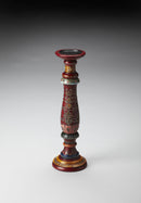 Meadow 18 in. H Wood Hand Painted Single Candle Holder by Butler Specialty Company