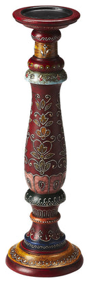 Meadow 18 in. H Wood Hand Painted Single Candle Holder by Butler Specialty Company