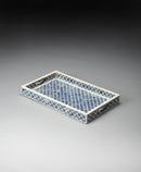 Meknes 12 in. W Rectangular Bone Inlay Serving Tray by Butler Specialty Company