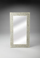 Vivienne 20.5 in. W x 36.5 in. H Rectangular Bone Inlay Wall Mirror by Butler Specialty Company