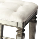 Celeste 30 in. Seat Height Upholstered and Mirrored Bar Stool by Butler Specialty Company