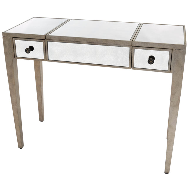 Constance 40 in. W Rectangular Mirrored 2 Drawer Vanity Table by Butler Specialty Company