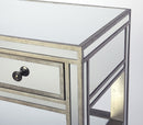 Miranda 30 in. W Rectangular Mirrored 1 Drawer Console Table with 2 Open Shelves by Butler Specialty Company