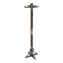 Carston 70.5 in. H Wood and Metal Industrial Chic 4 Hook Coat Rack by Butler Specialty Company