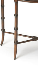 Skilling 31 in. W Specialty Demilune Shape Wood 1 Drawer Console Table by Butler Specialty Company