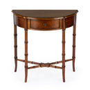 Skilling 31 in. W Specialty Demilune Shape Wood 1 Drawer Console Table by Butler Specialty Company
