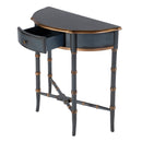Skilling 31 in. W Specialty Demilune Shape Wood 1 Drawer Console Table by Butler Specialty Company