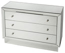 Emma 42 in. W Rectangular Mirrored 3 Drawer Chest by Butler Specialty Company