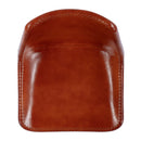 Inland 18 in. Seat Height Leather and Metal Side Chair by Butler Specialty Company