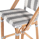 Lila Rattan 28 in. Seat Height Bar Stool with Back and Footrest by Butler Specialty Company