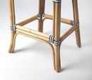 Lila Rattan 28 in. Seat Height Bar Stool with Back and Footrest by Butler Specialty Company