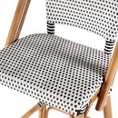 Lila Rattan 28 in. Seat Height Bar Stool with Back and Footrest by Butler Specialty Company