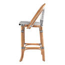 Lila Rattan 28 in. Seat Height Bar Stool with Back and Footrest by Butler Specialty Company