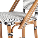 Lila Rattan 28 in. Seat Height Bar Stool with Back and Footrest by Butler Specialty Company