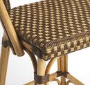 Lila Rattan 28 in. Seat Height Bar Stool with Back and Footrest by Butler Specialty Company