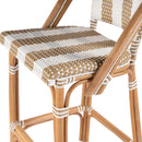 Lila Rattan 28 in. Seat Height Bar Stool with Back and Footrest by Butler Specialty Company