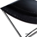 Melton 21.5 in. W Rectangular Leather Accent Stool by Butler Specialty Company