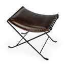 Melton 21.5 in. W Rectangular Leather Accent Stool by Butler Specialty Company