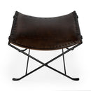 Melton 21.5 in. W Rectangular Leather Accent Stool by Butler Specialty Company