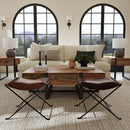 Melton 21.5 in. W Rectangular Leather Accent Stool by Butler Specialty Company