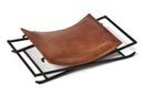 Melton 21.5 in. W Rectangular Leather Accent Stool by Butler Specialty Company